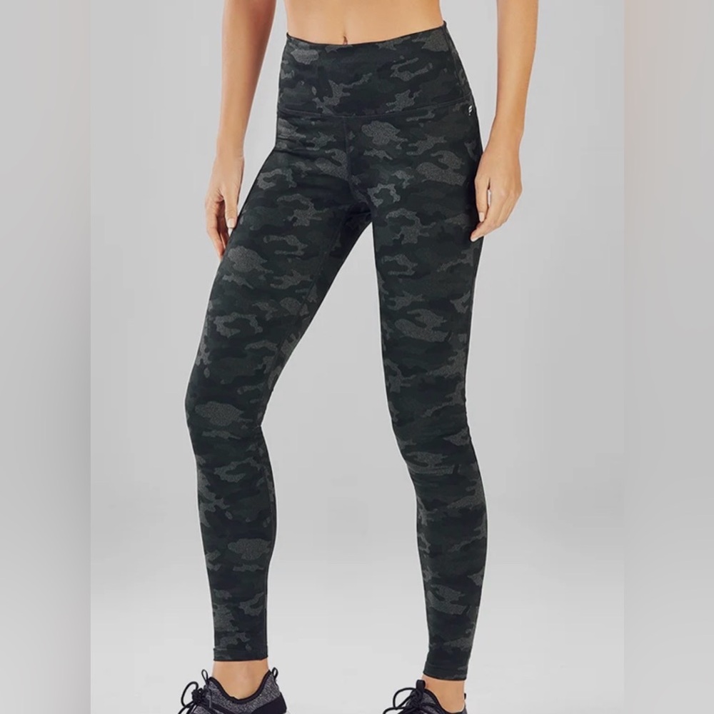 Fabletics Powerhold Camo High-Waisted Leggings